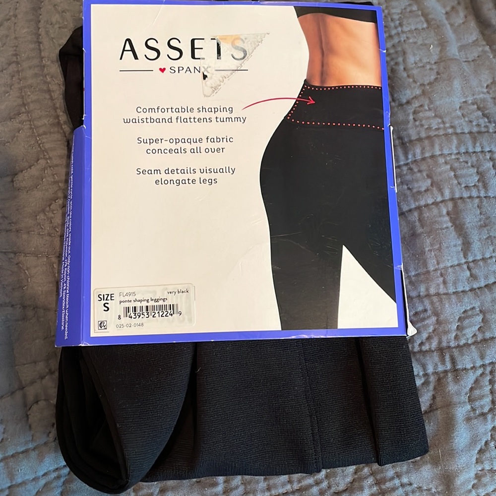 New with tags Spanx ponte shaping leggings size small - Picture 2 of 2